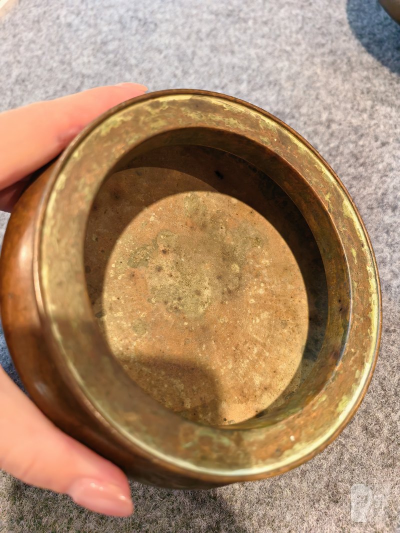 清中期 铜鬲式炉 - 图6